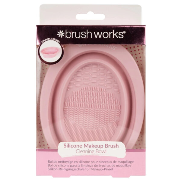 Brushworks-silicone-makeup-Brush-Cleaning-bowl