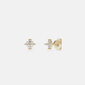 flower-studs-guld-andcopenhagen